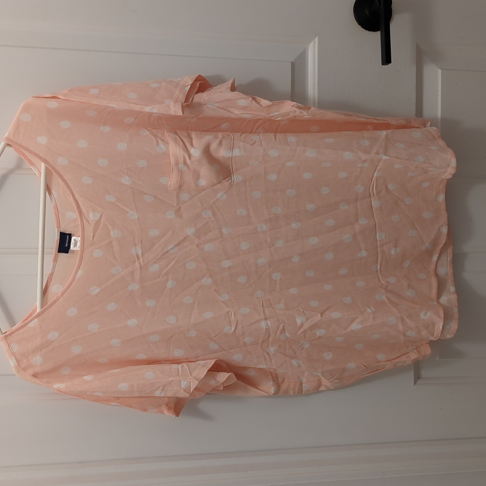 Bundle this item for deeper discount.  Polka dot Blouse